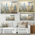 thumbnail image 4 of Designart "Serene Blue Bonnets Field III" Blue Bonnets Floater Framed Wall Art Living Room, 4 of 5