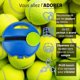 thumbnail image 3 of Entrenador de tenis Juegue con elasticidad Equipo de entrenamiento al aire libre de tenis para niños y adultos con una base adecuada para jugar solo Instructor de tenis, 3 of 5