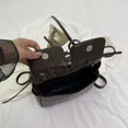 thumbnail image 4 of Bolso Mano Axila Hombro Fruncido para Mujer Hobo Cuero PU Con Lazo, 4 of 9