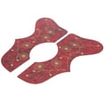 thumbnail image 3 of Guitar Pickguard, Hard Plastic Pickguard Hard Plastic Guitar Protection Plate 2Pcs Forehand And Backhand  For Acoustic White,Red,Brown,Black, 3 of 8