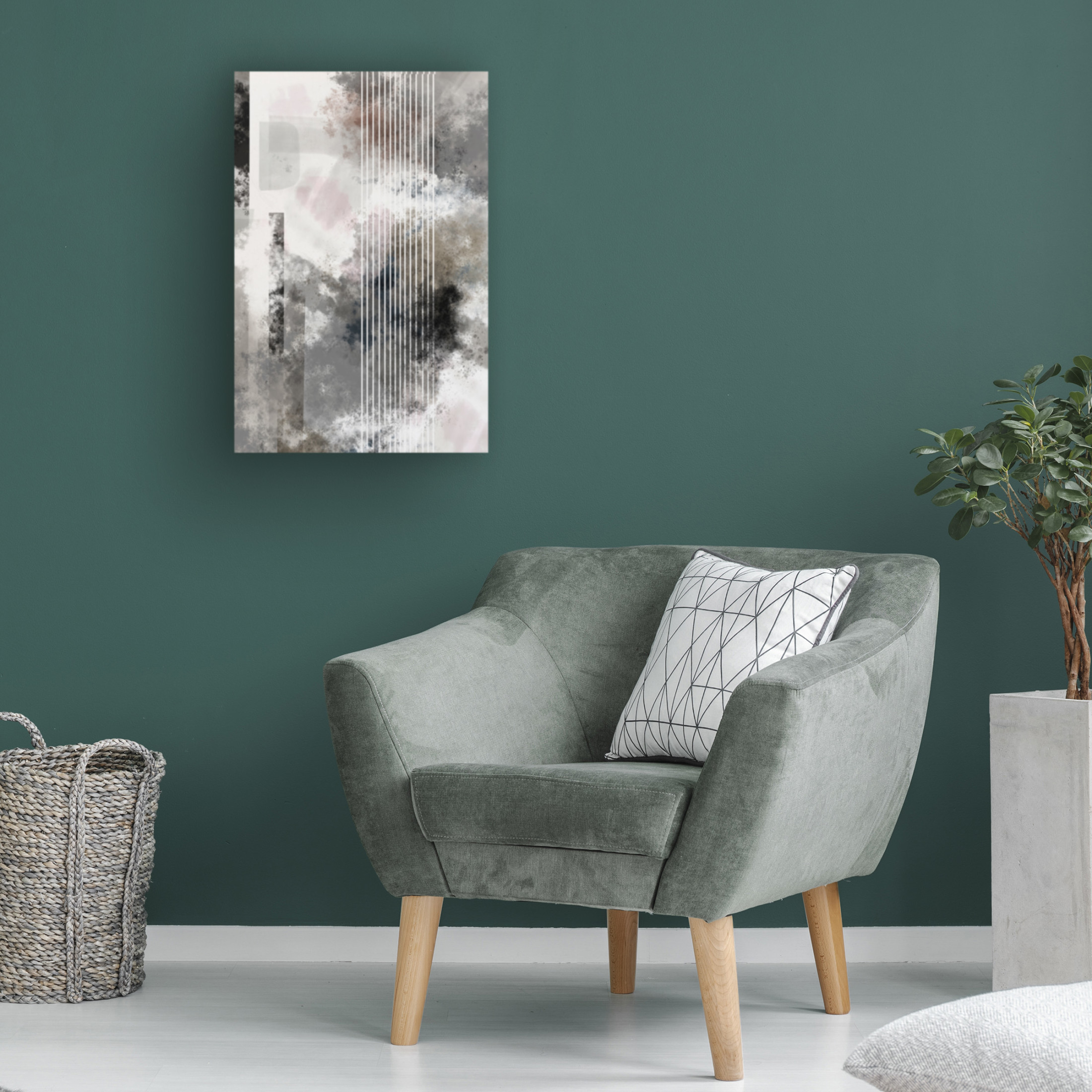 Trademark Fine Art Pictufy Studio Stripes 01 Canvas Wall Art