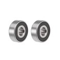thumbnail image 5 of Uxcell 5/16x29/32x5/16" 1605-2RS Double Sealed Z2 Ball Bearings Chrome Steel 2 Pack, 5 of 5