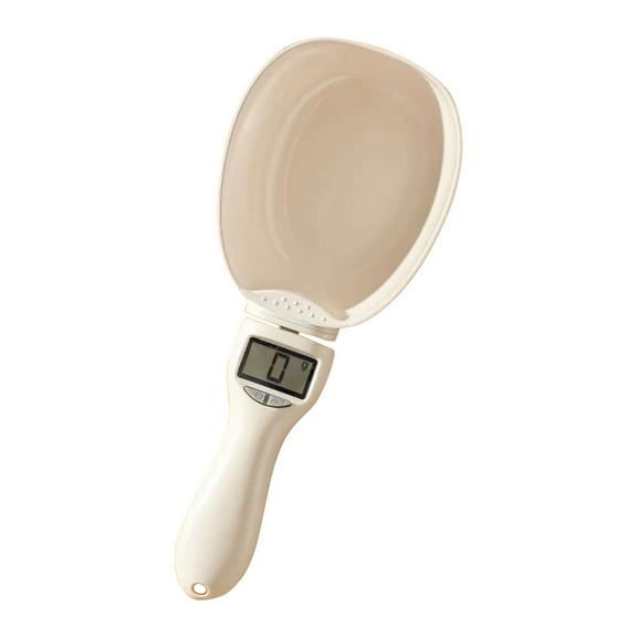 Digital Measuring Spoon Smart Food Scale Digital Food Measuring Scoop Scale Electronic Kitchen Measuring Spoon Scale for Cooking Baking Smart Adjustable Measure Cup for Cooks Bakers Chefs Pet Owners