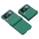 thumbnail image 4 of Estuche ultrafino para teléfono con tapa trasera para Samsung Galaxy Z Flip3 (verde oscuro), 4 of 7