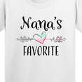 thumbnail image 4 of Inktastic Nana's Favorite Heart Grandchild Youth T-Shirt, 4 of 5