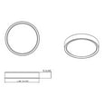 thumbnail image 2 of Z-Lite 1 Light Flush Mount, 2 of 8