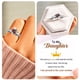 thumbnail image 2 of De la mano del anillo de diamantes de imitación de moda exquisita forma de corazón anillo de dedo de cristal en forma de corazón Mujeres Anillo 6 9, 2 of 5