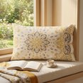 thumbnail image 5 of Unique Bargains 2 Pcs Cotton Cooling Envelope Closure Comfortable Pillowcase Yellow A, 5 of 5
