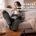 thumbnail image 2 of Yacht & Smith Women's Gripper Tube Socks, Non Slip Grippy Socks, Colorful No Skid Sock Bulk, 2 of 7