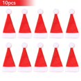 thumbnail image 1 of Mini estante de cubiertos para decoración navideña, soporte para cuchillos, tenedor, sombrero de Navidad, decoración para botella de vino para el hogar, 1/5/10 piezas, 1 of 4