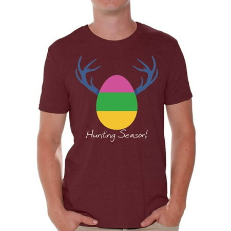 Awkward Styles Hunting Season Shirt Easter T Shirt Men Easter Egg Shirt Easter Holiday Party Outfit for Men Funny Easter Gifts for Him Easter Egg Hunt Shirt Easter Hunt Tshirt Easter Holiday