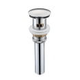thumbnail image 1 of Desagüe de Lavabo de Baño RAINJESTON de Acero Inoxidable con Válvula Pop-up Cromada, 1 of 6