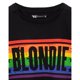 thumbnail image 3 of Blondie - Crop Top Arco Iris para Mujer (Negro, Azul, Naranja), 3 of 4