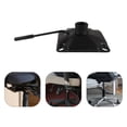 thumbnail image 1 of OUNONA 360 Degree Rotation Office Chair Parts Replacement Iron Black 1Set, 1 of 8