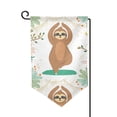 thumbnail image 5 of Sigee Cute Sloth In Yoga Pose Tree Printed Flag12.5 * 18in Outdoor Yard Flags For Garden Decor, 5 of 9