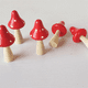 thumbnail image 3 of 10 piezas de adornos de hongos microscópicos, macetas de cerámica, decoración de bonsái, figuras en miniatura de hongos, decoración para tartas y hogar, 3 of 3