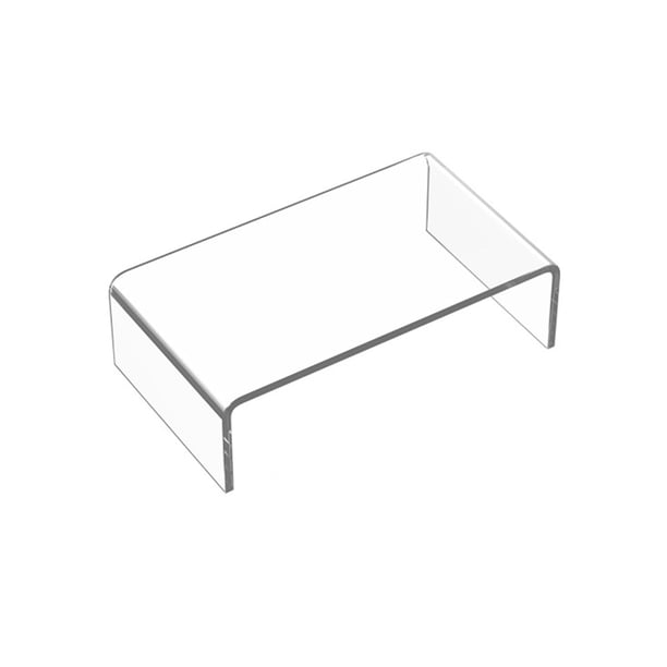 Soporte para , soporte para computadora portátil, soporte para escritorio, liviano, transparente, fácil de usar, soporte para computadora Un solo nivel