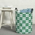thumbnail image 6 of Lsque Happy saint Patricks day Pattern Laundry Hamper Basket, Tall Woven Rope Hamper Basket for Clothes, Lightweight Storage Basket, Collapsible Waterproof-Medium, 6 of 6