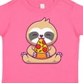 thumbnail image 4 of Inktastic Sloth Pizza Boys or Girls Toddler T-Shirt, 4 of 5