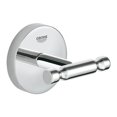 thumbnail image 1 of Grohe 40461001 Crochet de Robe Baucosmopolitan, Chrome Étoilé, 1 of 6