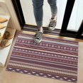 thumbnail image 2 of Red Boho Ethnic Geometric Pattern Door Rugs,Washable Non Slip Door Mats Indoor,Decorative Door Mats,Entry Mat Indoor for Entrance,Bedroom,Kitchen,Bathroom,20"x32", 2 of 6