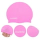 thumbnail image 3 of Gorro de natación impermeable de silicona rosa 1 Pc de Bargains Únicos, 3 of 5