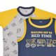 thumbnail image 2 of Set de Pijama 3 Piezas en Algodón Hipoalergénico, Playera Manga Corta, Camiseta y Bermuda Baby Creysi AZUL OXFORD 8 AÑOS, 2 of 3