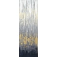 thumbnail image 2 of Vassileva, Silvia 9x18 Black Ornate Wood Framed with Double Matting Museum Art Print Titled - Rain on Asphalt II Navy, 2 of 4