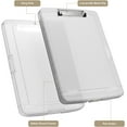 thumbnail image 2 of Clipboard with Storage, 8.5 x 11 Organization Box with Pen Holder and A4 Legal Paper Folder, Folio & Side-Opening, Low Profile Clip,for Nurses,Teachers, Size 14 x 9.6 x 1.2 in,Translucent, 2 of 14