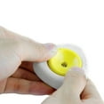 thumbnail image 2 of Hottest Creative Egg Piercer Pricker Divider Beater With Lock Kitchen Semi-automatic white + yellow, 2 of 7