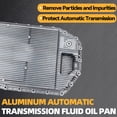 thumbnail image 5 of Aluminum Automatic Transmission Fluid Oil Pan 6HP19 Replacement for BMW E60 E70 E82 E85 E90 E92 E93 F01 OE24152333907, 5 of 7