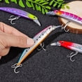 thumbnail image 4 of Multicolor Useful Crankbaits Sea fishing Minnow Lures Fish Hooks Long Casting Lure Sinking Minnow Baits COLOR K, 4 of 8
