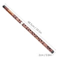thumbnail image 2 of Flauta de bambú seca y amarga, flauta de bambú con clave G, instrumento de viento seco, juego de flautas tradicionales diseñado para el futuro, 2 of 12