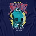 thumbnail image 3 of Disney Pixar Toy Story Savage Rex Kanji Men's T Shirt (Navy, S-XXXL), 3 of 4