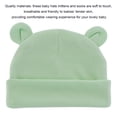 thumbnail image 2 of Linyer Newborn Hat Solid Warm Multi-functional Photography Girls Boy Hats Bonnet Accessories Kids Toddler Caps Winter Daily Wear Cyan, 2 of 7