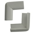thumbnail image 7 of Uxcell 2pcs Cabinet Desk Edge Foam Corner Cushion Guard Soft Bumper Furniture Edge Angle Protector, Grey, 7 of 7