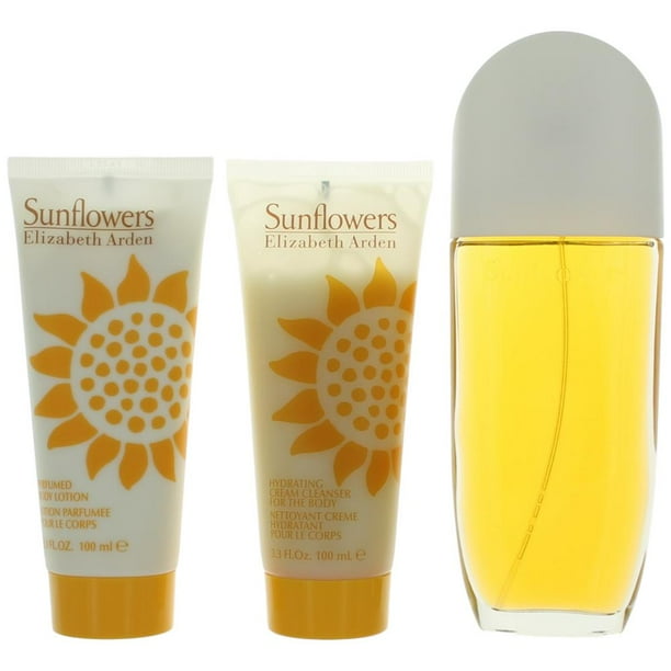 Elizabeth Arden Sunflowers by Elizabeth Arden, 3 Piece Gift Set for