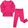 thumbnail image 7 of Elowel Pajama Set for Women and Men 2 Pack 100% Cotton Adult PJs Hot Pink Size S, 7 of 7