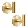 thumbnail image 1 of Towel Hooks Bathroom Coat Hook Robe Hook Stainless Steel Heavy Duty Door Hanger Towel Robe Clothes Cabinet, 1 of 5