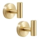 thumbnail image 1 of Paquete de 2 ganchos para toallas, gancho de acero inoxidable para ropa, bata, gancho de pared moderno para baño, cocina, garaje, hotel, montaje en pared, 1 of 5