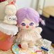 thumbnail image 3 of 20cm Plush Doll Girl Naked Humanoid Stuffed Body no Attribute 8" Normal Body Wearable Clothing Dress Up Gifts (a-43-with Skeleton), 3 of 4