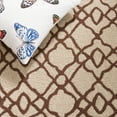 thumbnail image 6 of SAFAVIEH Four Seasons Hannan Geometric Area Rug, Ivory/Dark Brown, 5' x 7', 6 of 11