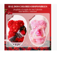 thumbnail image 3 of Flores Artificial Oso De Rosa Color Rojo, 3 of 4