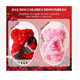 thumbnail image 3 of Flores Artificial Oso De Rosa Color Rojo, 3 of 4