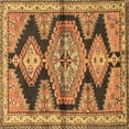 thumbnail image 1 of Ahgly Company Indoor Square Persian Brown Traditional Area Rugs, 6' Square, 1 of 4