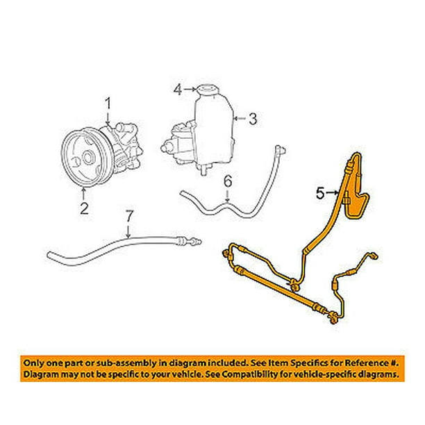 Jeep CHRYSLER OEM 08-10 Grand Cherokee-Power Steering ...
