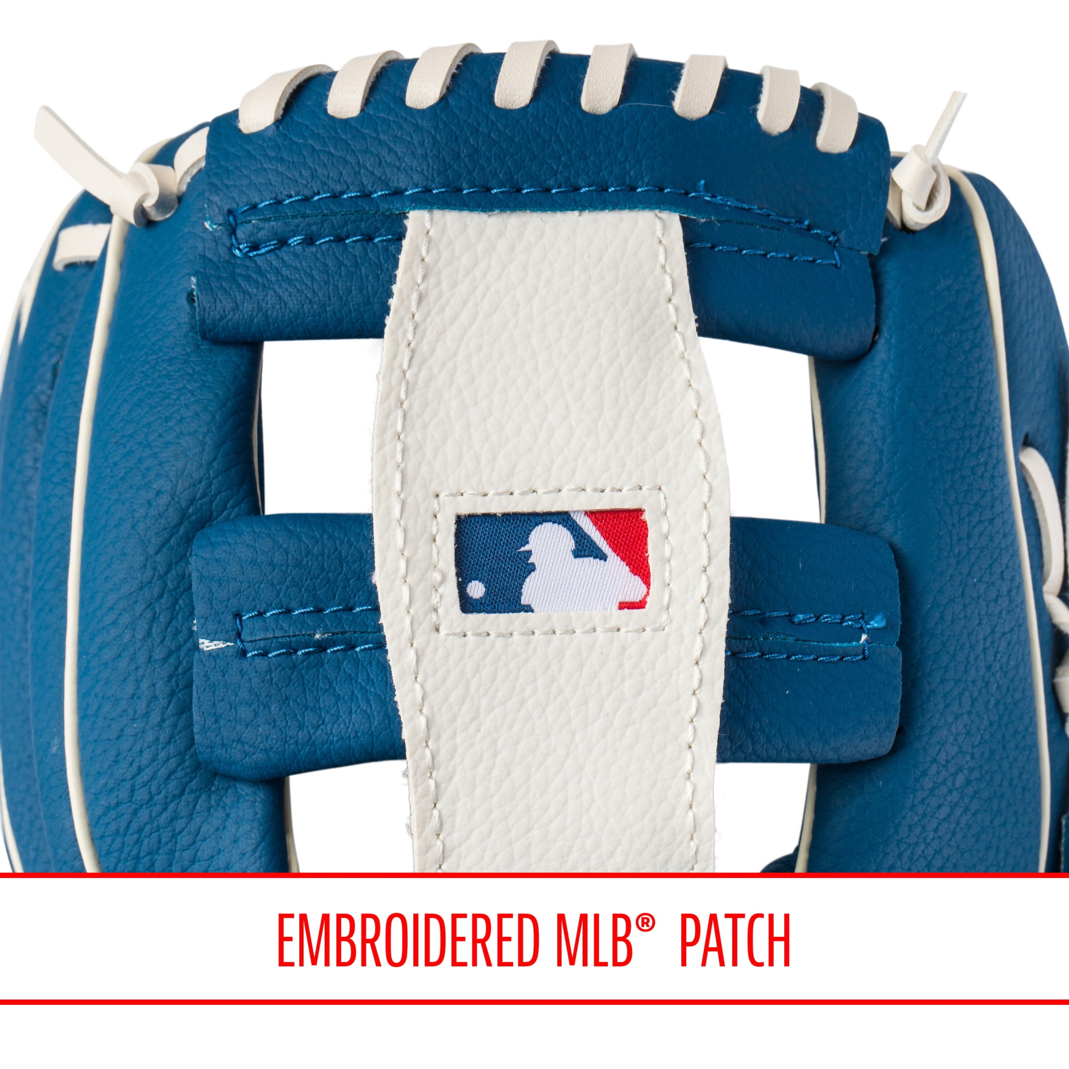 Franklin Sports MLB Texas Rangers Youth Teeball Glove + Ball Set, 9.5 in