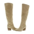 thumbnail image 3 of Vince Camuto Womens Nestel Suede Block Heel Knee-High Boots, 3 of 3