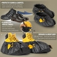thumbnail image 5 of 2 - Pack Box of Tiger Effects Waterproof Reusable Shoe Covers with standard Tiger Effects logo - X-Large, 5 of 5