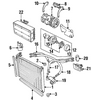Genuine OE Jaguar Evaporator Core - JLM20608